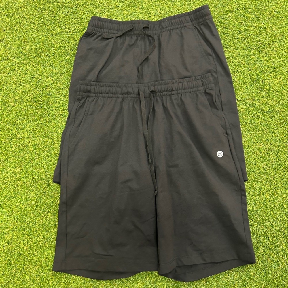 G-Star Raw Mens Black Athletic Drawstring Shorts Size S Pockets Polyester Blend